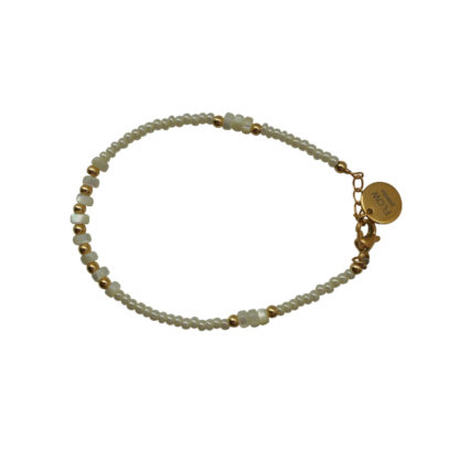 FlowJewels armband licht geel