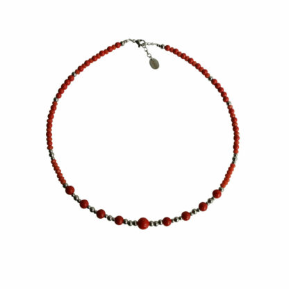 FlowJewels ketting rood